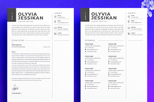 Resume For Job Word CV Template