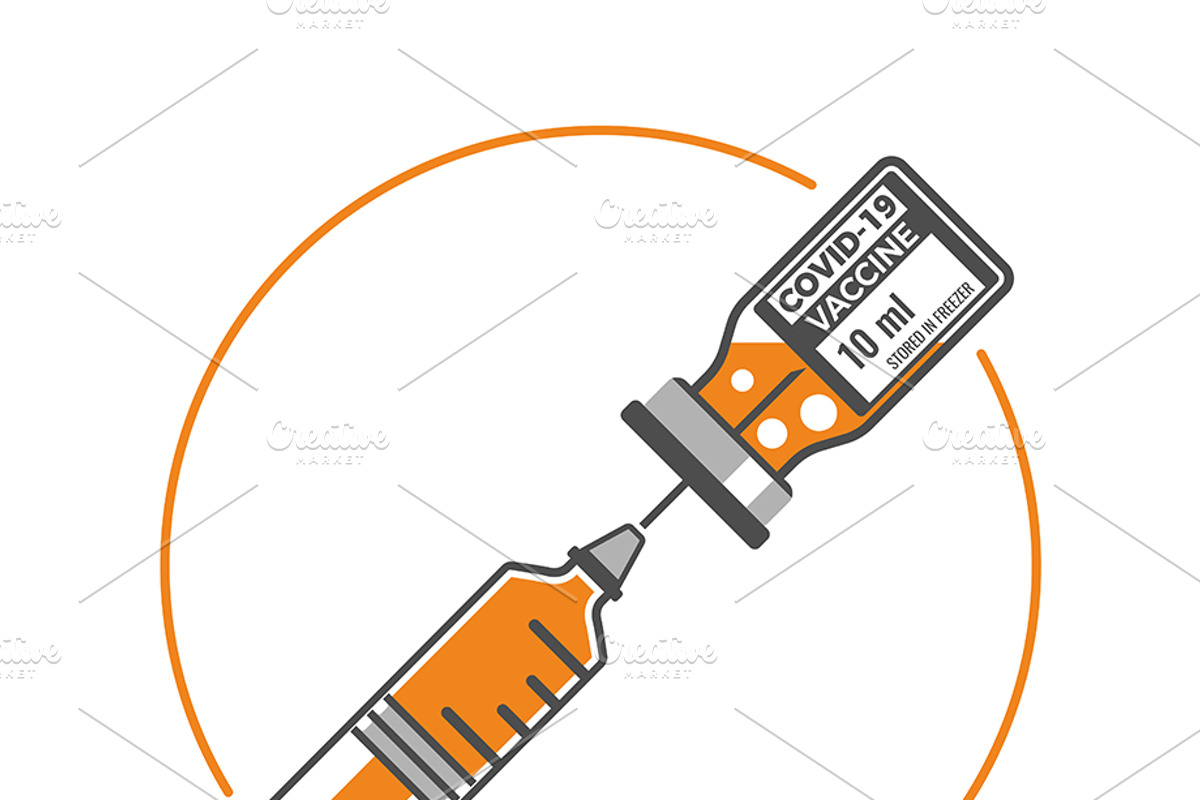 Covid-19 coronavirus vaccine syringe, a Healthcare Illustration by TAlex (Photo 4 of 7)