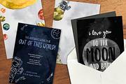 Watercolor Outer Space Toolkit, an Illustration by plaidGecko (Thumbnail 6 of 7)