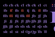 Gabriela Stencil, a Serif Font by Lechuga Type (Thumbnail 15 of 15)
