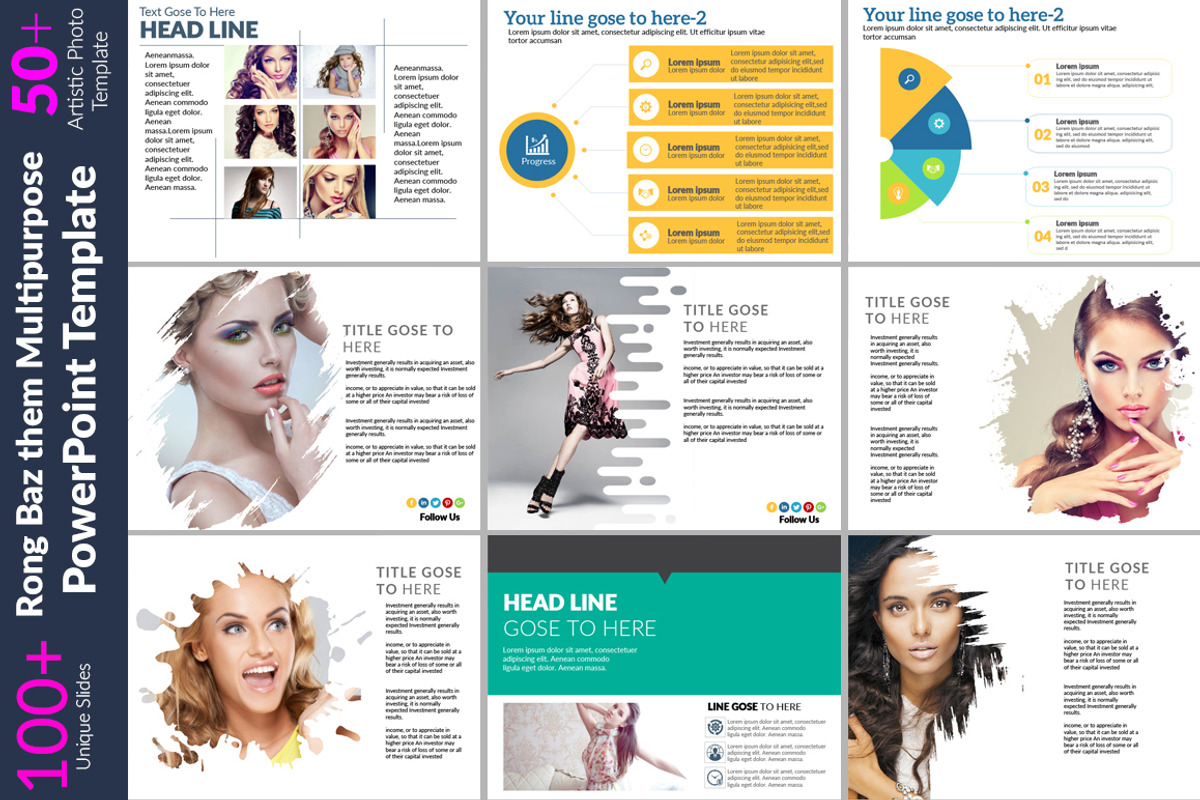 Multipurpose PowerPoint Template, a Marketing Template by MRI STUDIO (Photo 5 of 8)