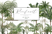 RAINFOREST, Luxury Prints!, a Pattern Graphic by HannaStudio (Thumbnail 1 of 7)