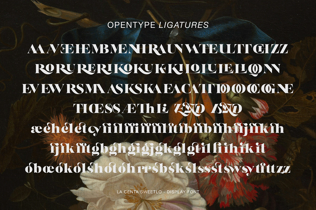 La Centa Sweetlo, a Serif Font by Siwox Studios (Photo 23 of 24)