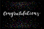 Confetti Congratulations, a Decorative Illustration by Soulful Vectors (Thumbnail 4 of 4)