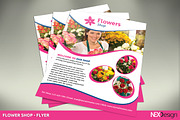 Flowers Shop Flyer - SK, a Flyer Template by UNIK Agency (Thumbnail 1 of 5)