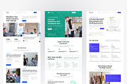 ETAM - Landing page design, an UI Kit Template by mz-studio (Thumbnail 5 of 5)