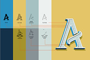 Chiquel - Serif Vintage Font, a Serif Font by Ridha-38.lineart (Thumbnail 3 of 10)