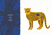 Tropical Leopard Abstract Boho Set, an Object Graphic by MaNechaeva (Thumbnail 6 of 10)