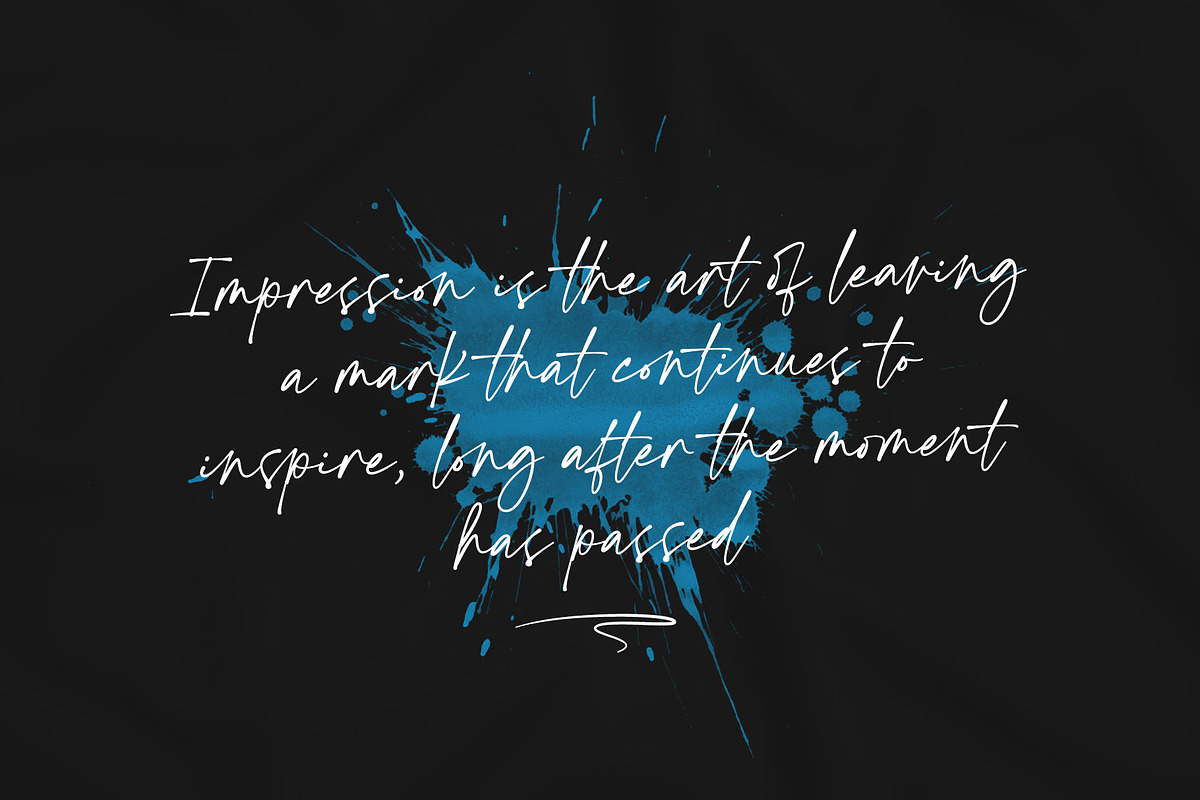 Conthin | Handwritten Font, a Handwritten Font by Lemonthe (Photo 8 of 9)