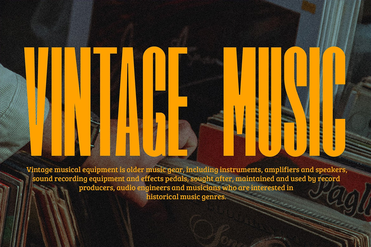 Neurath - Futuristic Display Font, a Sans Serif Font by Luna Shop (Photo 3 of 7)
