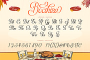 Bocthira Majesthique, a Script Font by Burntilldead (Thumbnail 7 of 12)