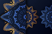 Mandala Oriental Floral art Bundle, a Background Graphic by NJ Himel (Thumbnail 18 of 97)