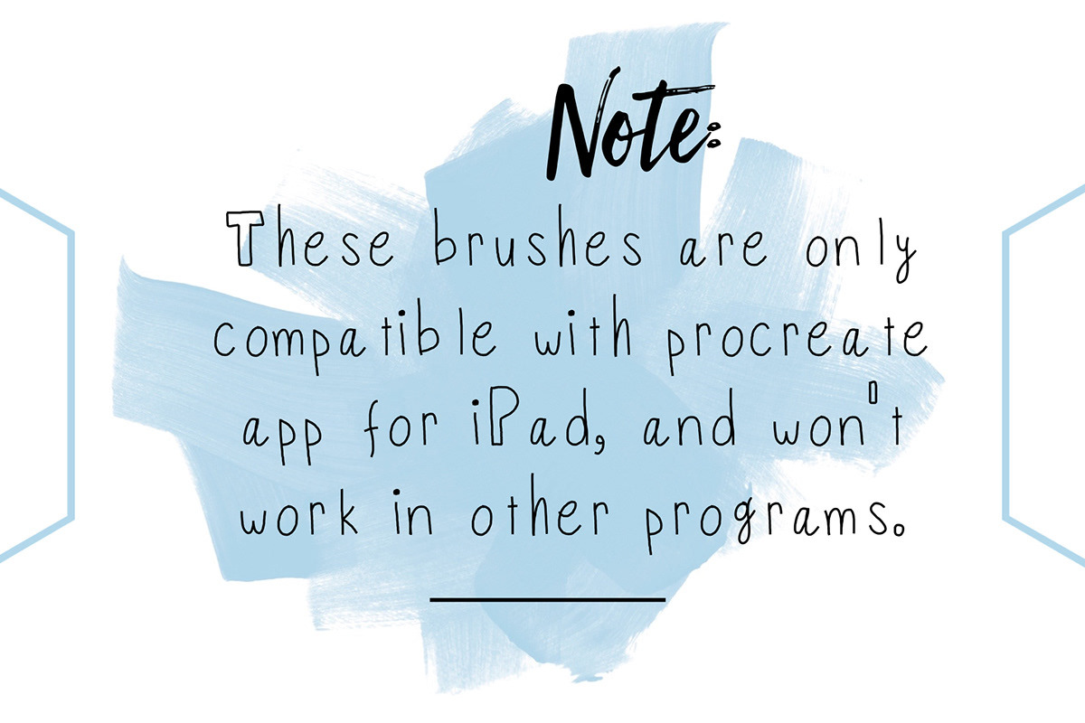 9 Splash Stamps - Procreate Brushes preview 4