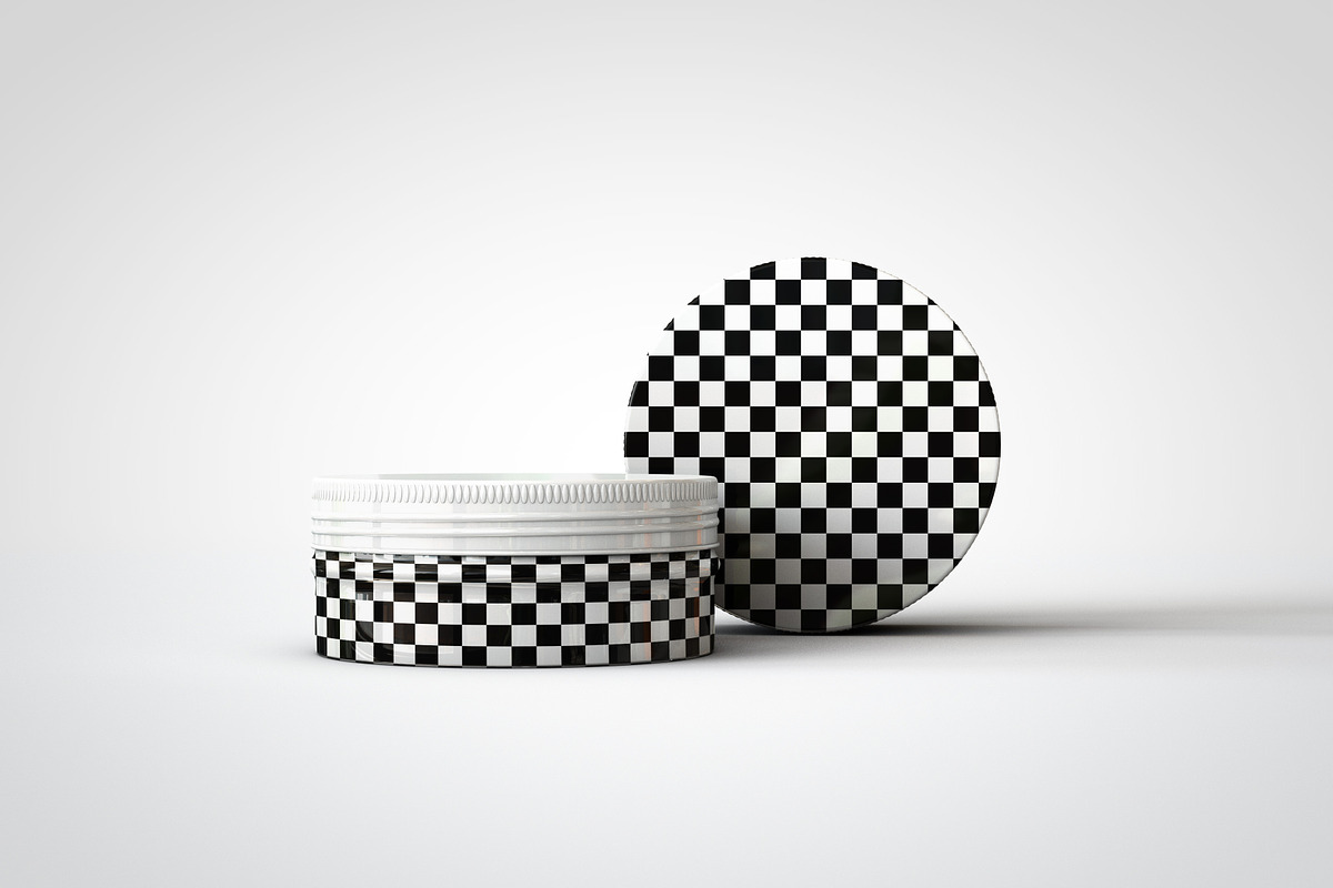 Round Cosmetic Tin Mock-Up, a Cups & Container Mockup by TSOBG (Photo 6 of 14)