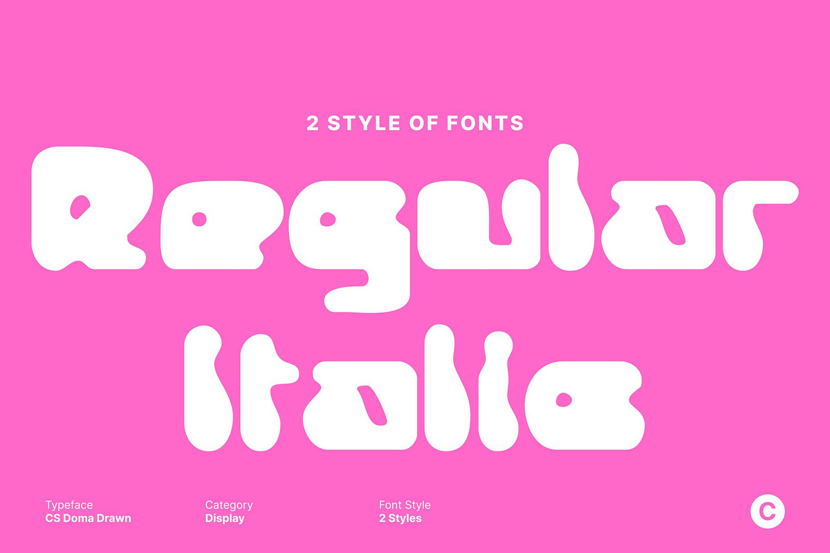 CS Doma Drawn, a Sans Serif Font by Craft Supply Co. (Photo 4 of 8)