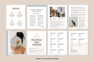 SKY Canva Self-Care Workbook