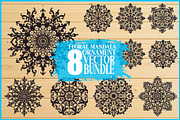 Mandala Ornament Bundle, an Illustration by Gfx_Store (Thumbnail 1 of 9)