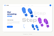 Steps Pitch Deck Keynote, a Presentation Template by Pixslides (Thumbnail 5 of 6)
