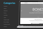 Bones Wireframe Kit, a Wireframe Template by Web Donut (Thumbnail 3 of 9)