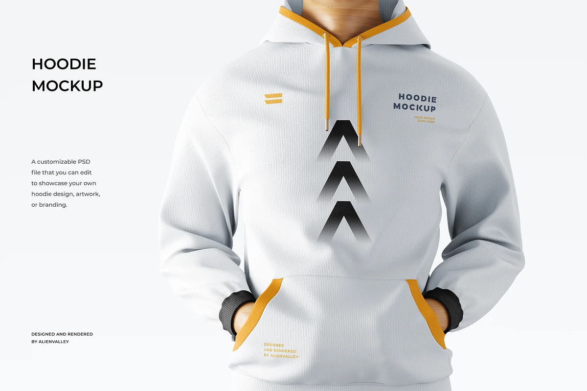 Hoodie Mockup, a Hoody Mockup by zpackcreative (Photo 1 of 5)