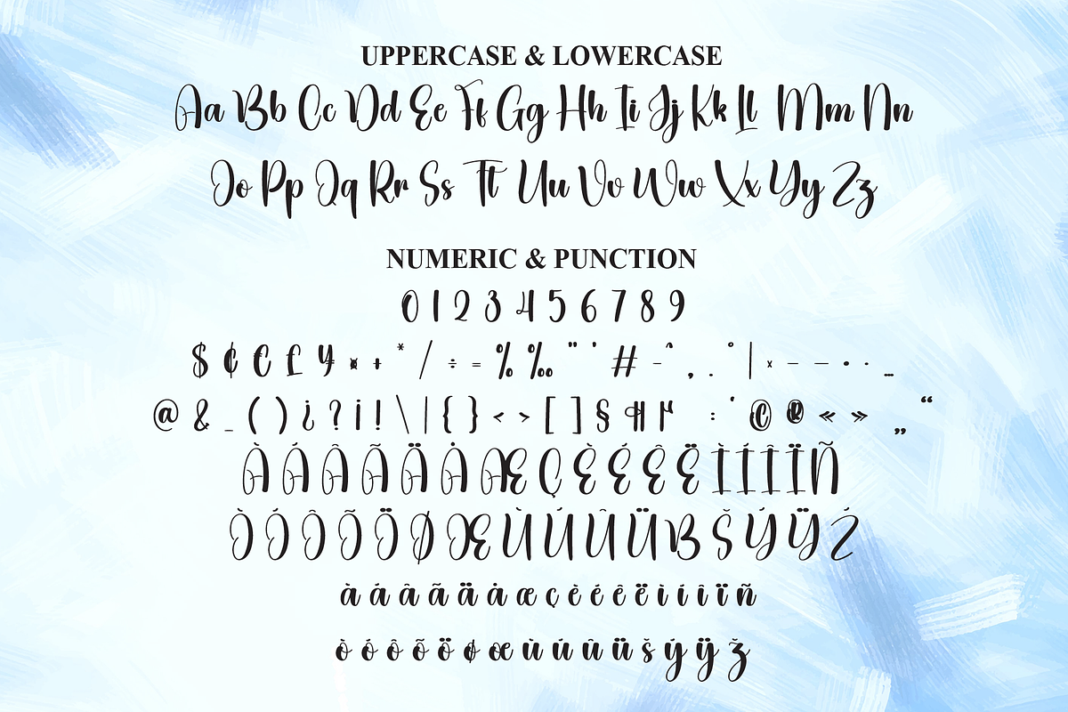 Bluey | Script Font, a Handwritten Font by Scratchones (Photo 7 of 9)