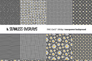 Daisy Flower Pattern Digital Paper, a Pattern Graphic by AvaAva (Thumbnail 21 of 21)