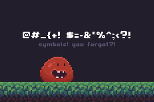 Chubby Choo - Pixel Art Font