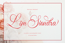 Lim Siendra | Classic Calligraphy