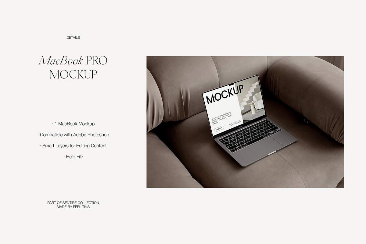 MacBook Pro Mockup | Apple Device, a Mac Mockup by Feel This (Photo 3 of 4)