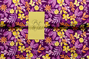 Fantasy Floral Garden Pattern, a Pattern Graphic by SirenaArt (Thumbnail 12 of 12)