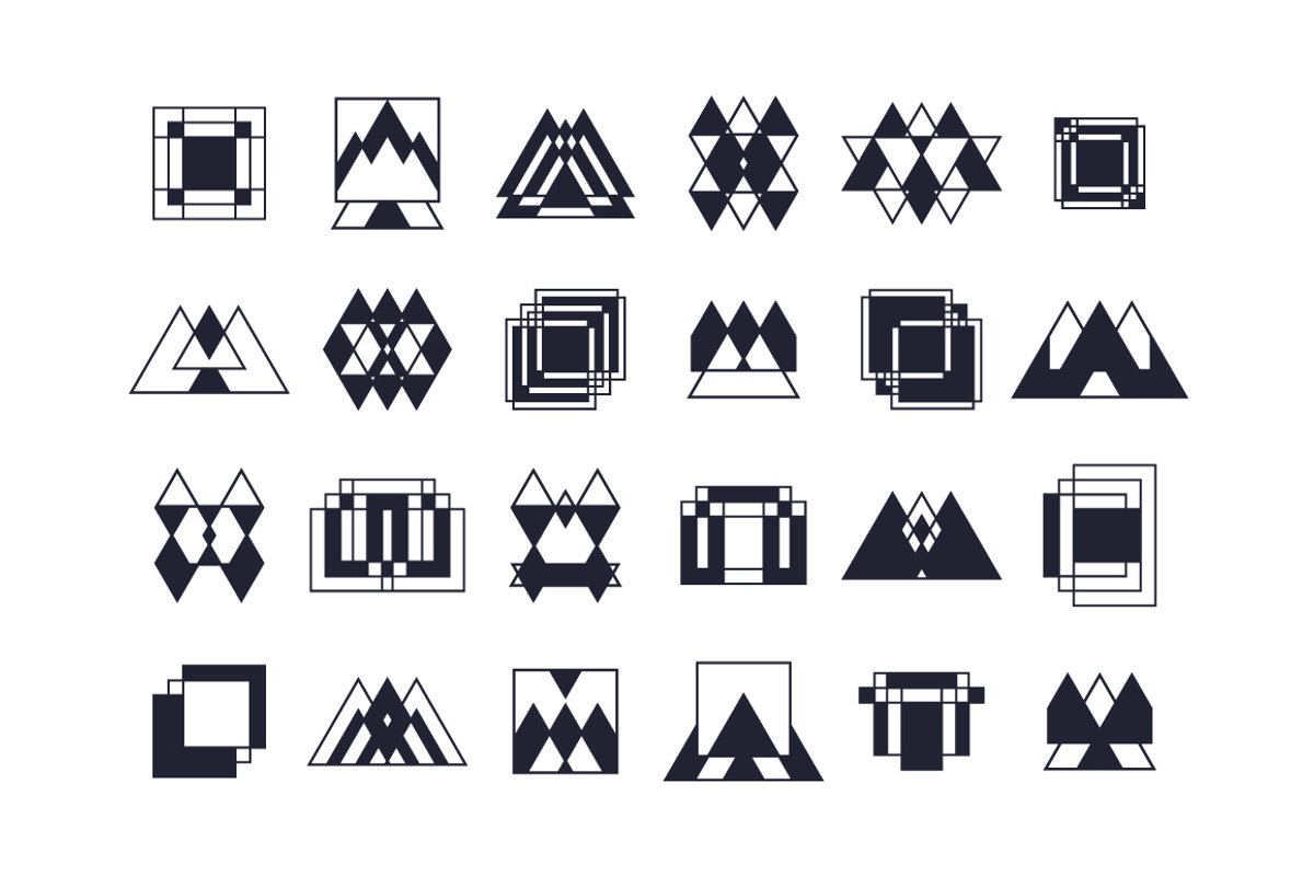 Set of trendy logotypes, an Education Illustration by Helen Sko (Photo 8 of 9)