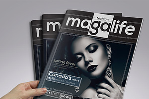 Magalife Magazine Template, a Magazine Template by fatihakdemir