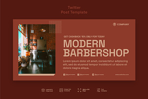 Babershop Social Media Kit Vol.3