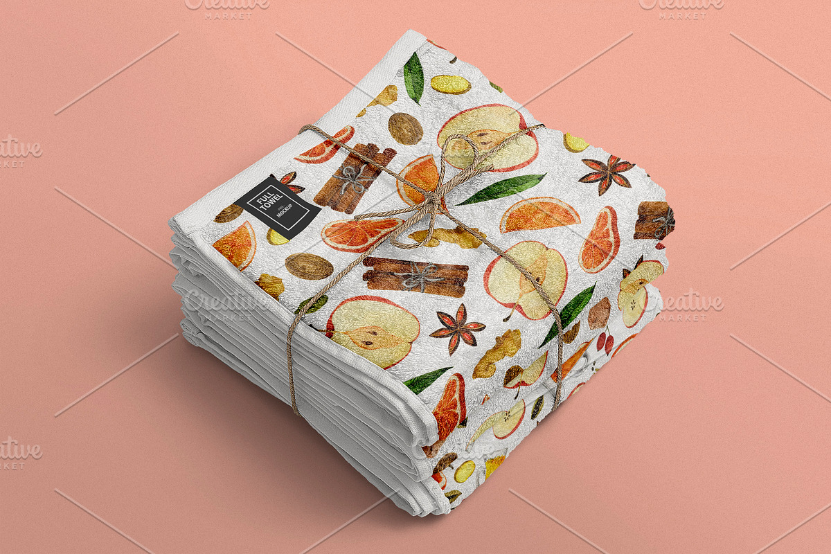Christmas drink collection, a Food Illustration by Watercolor & sketches (Photo 6 of 8)