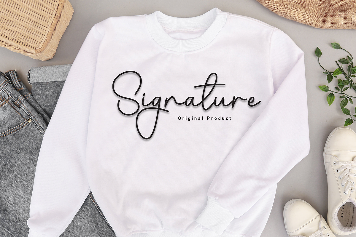 yoga | Script Font, a Handwritten Font by Scratchones (Photo 4 of 9)