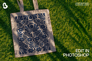 Tote Bag Mockup, a Merchandise Mockup by Bruto Mockups (Thumbnail 3 of 3)