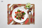 Cork Placemat Mockup, a Product Mockup by Denny's Mock-ups (Thumbnail 2 of 6)