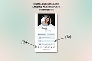 Digital Business Card / Link in Bio, a Social Media Template by MediaKitTemplates (Thumbnail 2 of 5)