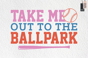 Baseball Quote SVG Design