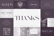Art Deco Font Collection - 13 fonts, a Serif Font by VP Fonts (Thumbnail 14 of 14)