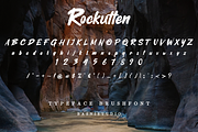 Rockutten Handwritten Brush Font, a Handwritten Font by Basnistudio (Thumbnail 5 of 5)