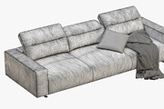 BoConcept Hampton 3-seater sofa, a Furniture 3D Model by 3dmitruk (Thumbnail 10 of 11)