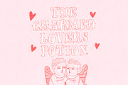 Love Parade Hand Drawn Vintage Fonts, a Handwritten Font by Nicky Laatz (Thumbnail 7 of 20)