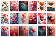 400 Valentine's Day Love backgrounds, a Background Graphic by Nocturnal Wolf (Thumbnail 18 of 31)