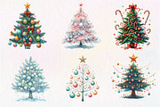 Doodle Christmas Tree Sublimation, an Illustration by Dream Creation (Thumbnail 5 of 5)