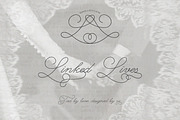 The Poetry Elegant Swash Script Font, a Script Font by AnMark (Thumbnail 2 of 13)