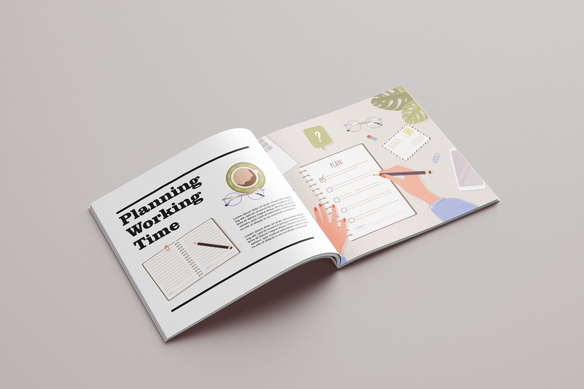Planning Time collection, a Work Illustration by KeronnArt (Photo 5 of 8)