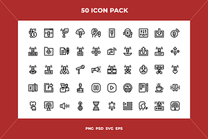 Podcast icons, an Icon by Wencory