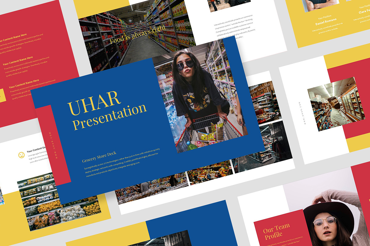 Uhar : Grocery Store Powerpoint