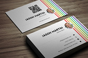Creative Colorful Business Card, a Business Card Template by bouncy (Thumbnail 1 of 4)